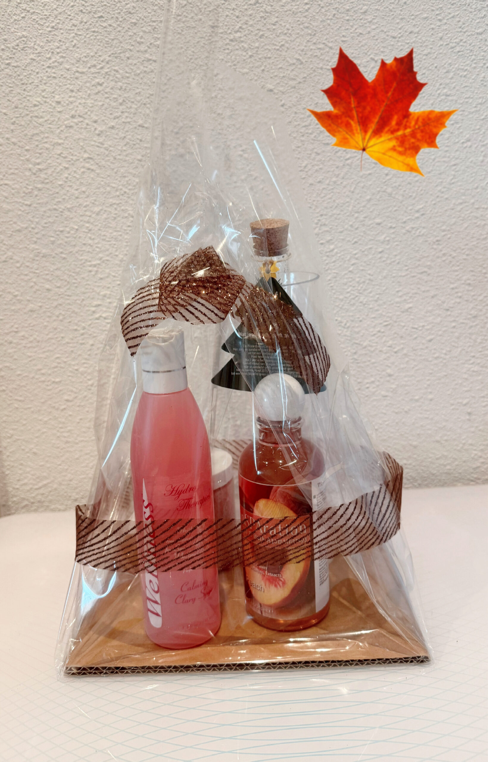 Wellness Pakketje #1 Gratis Kerstboom in glazen tube
